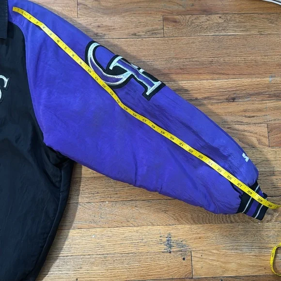 Vintage Colorado Rockies Diamond Series Bomber Jacket